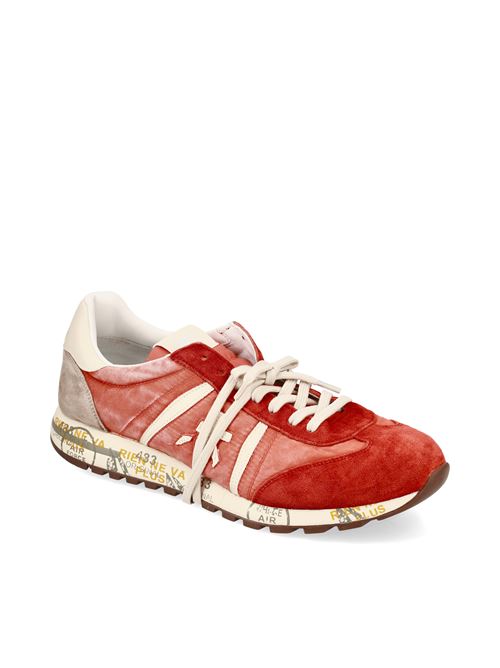 Sneakers in pelle scamosciata, tessuto e inserti in pelle PREMIATA | LUCY VAR7257